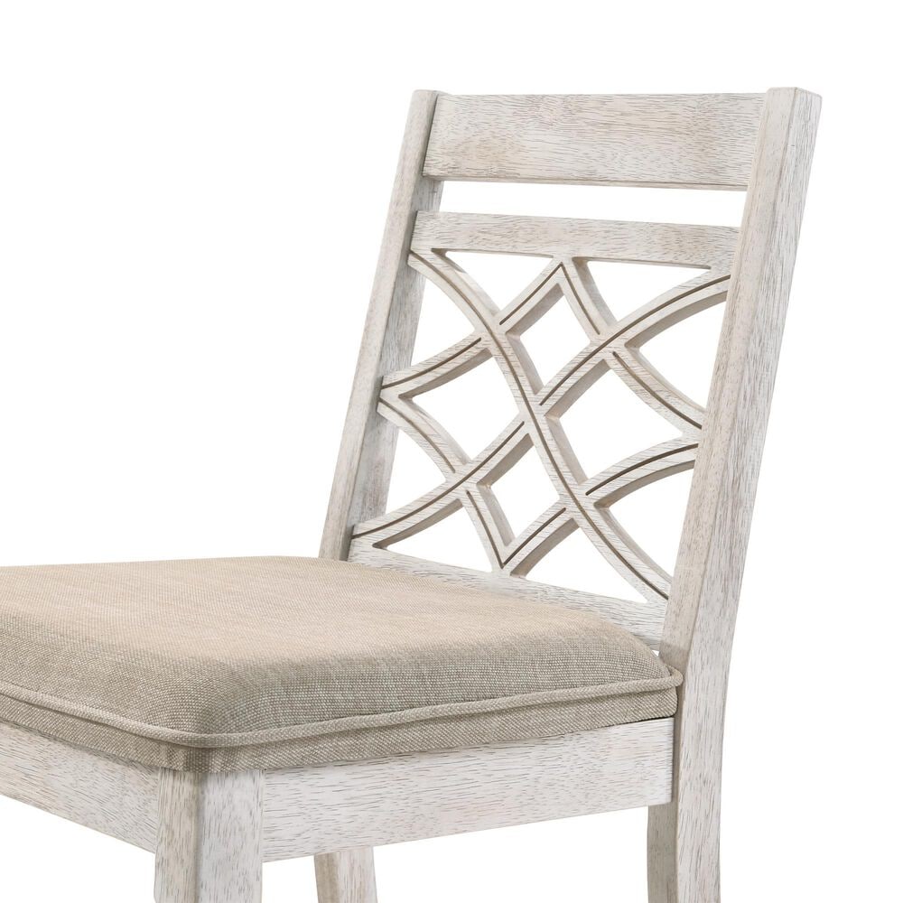 HOMLUX Side Chair in Distressed Natural (Set of 2), , large