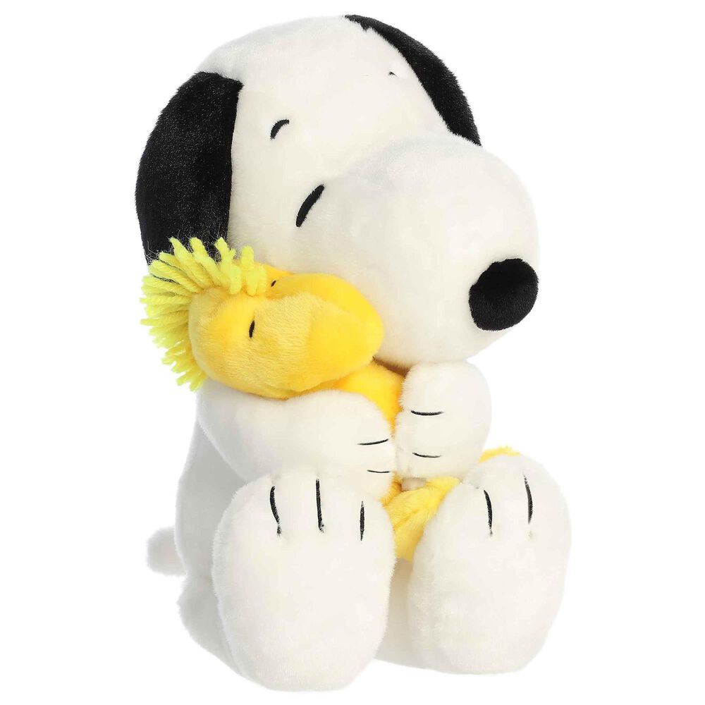 Aurora Peanuts 12" Big Hugs Snoopy and Woodstock in White, , large