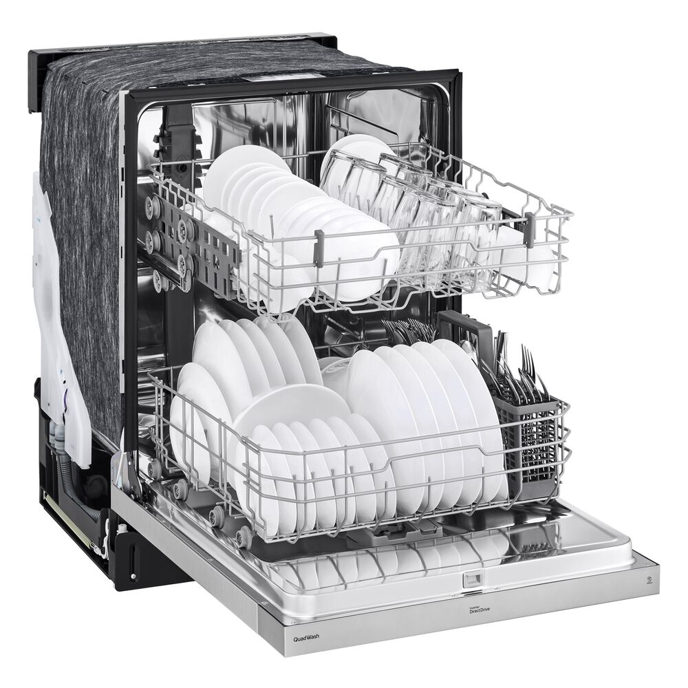 LG 24&quot; Built-In Dishwasher with 2rd Rack in Stainless Steel, , large