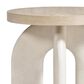 Bernhardt Antibes Round End Table in Roz and Pumice, , large