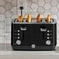 GE Appliances 4-Slice Toaster in Black, , large