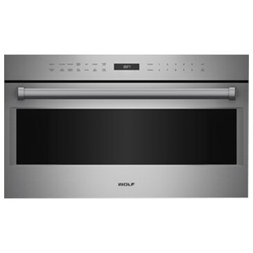 Wolf 30" Drop Down Door Microwave in Stainless Steel, , large