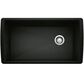 Blanco Diamond Super Single Bowl Kitchen Sink in Coal Black, , large