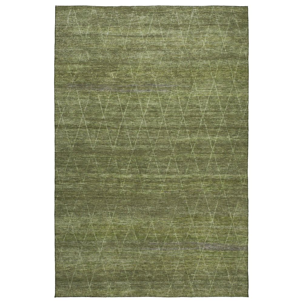 Dalyn Rug Company Burano BU3 8" x 10" Olive Indoor/Outdoor Area Rug, , large