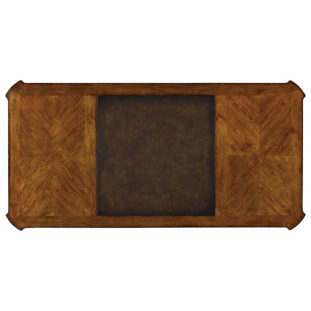 Hooker Furniture Tynecastle Executive Desk in Warm Chestnut, , large