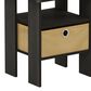 HOMLUX 1-Drawer End Table in Espresso, , large