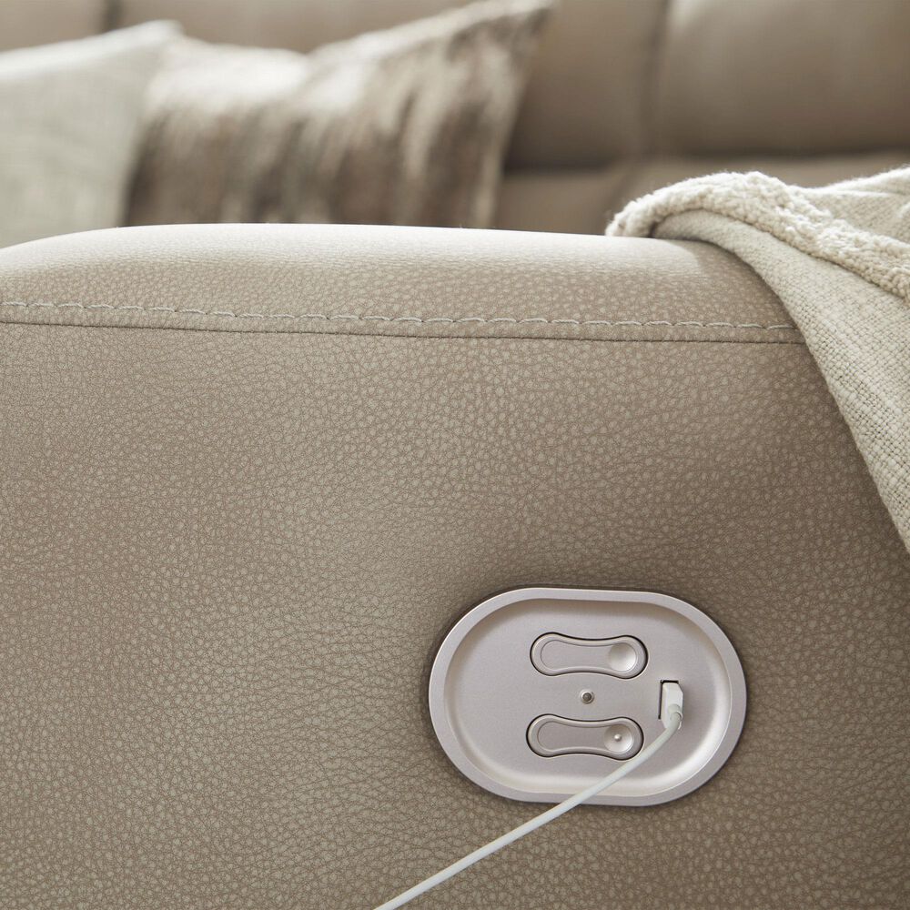 Ashley Next-Gen Durapella Power Recliner in Sand, , large