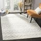 Safavieh Adirondack ADR131T-5 5"1" x 7"6" Ivory and Light Blue Area Rug, , large