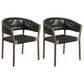 Blue River Doris Patio Dining Chair in Light Eucalyptus and Charcoal (Set of 2), , large