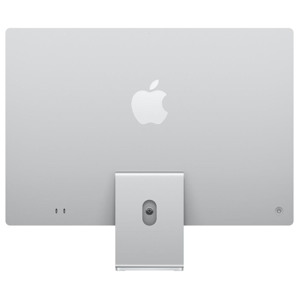 Apple 24-Inch iMac All-in-One Desktop - Apple M4 chip - 10-core CPU - 16GB RAM - 10-core GPU - 256GB SSD in Silver with 3-Year AppleCare+, , large