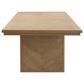 Furniture of America Virex Rectangle Extendable Dining Table in Natural, , large