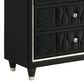 Pacific Landing Lorient Glam Dresser and Mirror in Black, , large