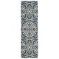 Safavieh Evoke EVK238C-27 2"2" x 7" Ivory/Blue Runner, , large