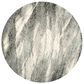 Safavieh Retro RET2891-8012-6R 6" Round Grey/Ivory Area Rug, , large
