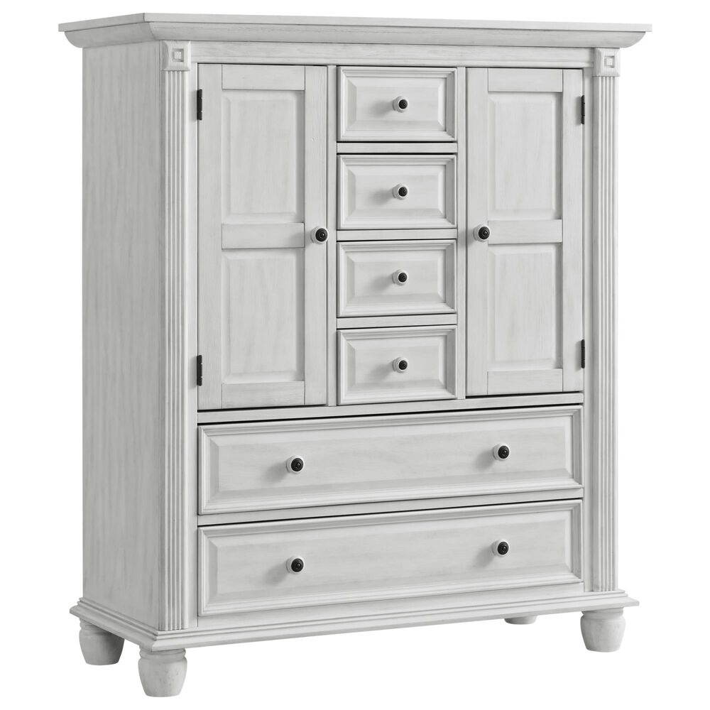 Oxford Baby London Lane 6-Drawer Chifferobe in Vintage White, , large