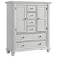 Oxford Baby London Lane 6-Drawer Chifferobe in Vintage White, , large