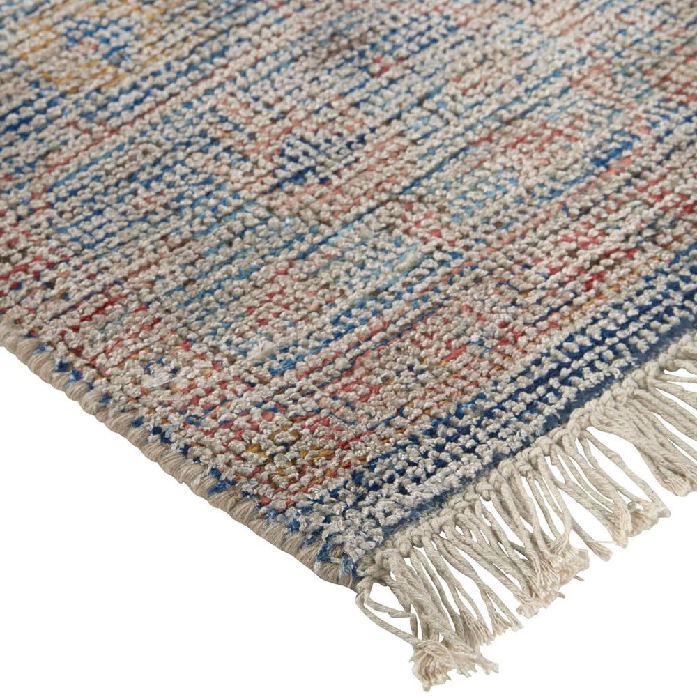Feizy Caldwell 10&#39; x 14&#39; Blue and Orange Area Rug, , large