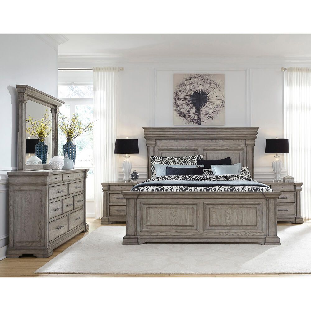 Chapel Hill Madison Ridge Dresser Mirror in Bluff Gray, , large