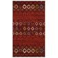 Safavieh Amsterdam AMS108D-3 3" x 5" Terracotta/Multi Area Rug, , large
