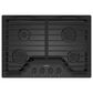 Whirlpool 30" Gas Cooktop with 4 Burner in Black, , large