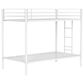 Pacific Landing Alevera Twin Over Twin Bunk Bed with Ladder in Matte White, , large