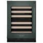 KitchenAid 24" Undercounter Wine Cellar with Full-Extension Wood-Front Racks and Left Hinge in Juniper Green, , large
