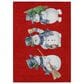 Dalyn Rug Company Wonderland WN34 Red 3" x 5" Area Rug, , large