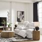 Ashley Rhines Falls Power Reclining Sofa in Alloy, , large