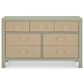 DaVinci Eloise 7-Drawer Dresser in French Sage and Sand, , large