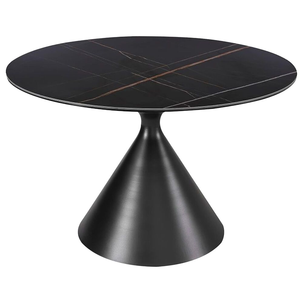 Urban Home Winston Dining Table in Black, , large