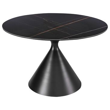 Urban Home Winston Dining Table in Black, , large