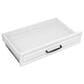 HOMLUX 47" Kitchen Island with Extendable Dining Table in White, , large