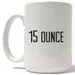 American Brand Studio 15 Oz Cardinal Snout Mug in White, , large