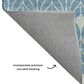 Dalyn Rug Company The Reserve TR10 Denim 2"6" x 3"10" Indoor/Outdoor Area Rug, , large