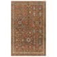 Surya Reign 2"6" x 8" Dark Brown, Black, Beige, Dusty Pink, Blue and Medium Green Runner, , large