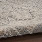 Nourison Lynx 8"6" x 11"4" Ivory, Grey and Blue Area Rug, , large