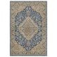 Dalyn Rug Company Hatay HY3 5" x 7"6" Navy Area Rug, , large