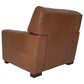 Softline Leather Stationary Sofa in Splendor Chestnut, , large