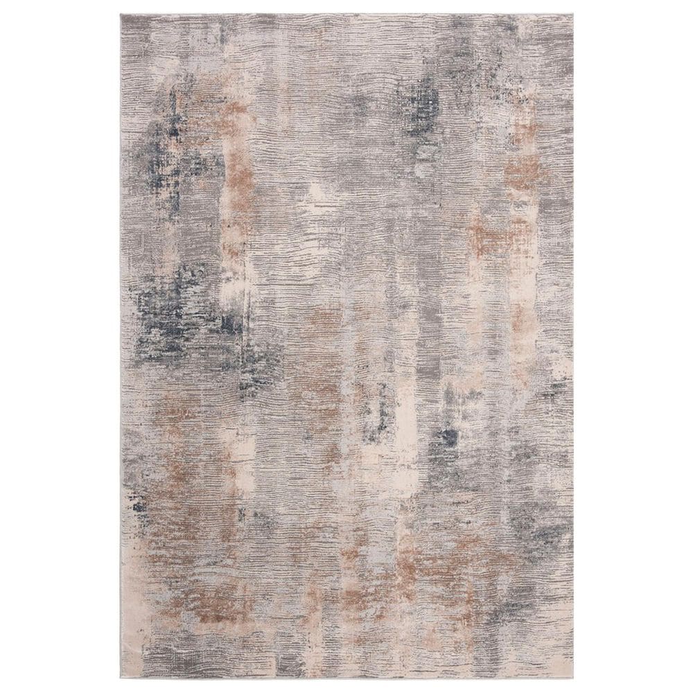 Safavieh Invista INV431A 5"3" x 7"6" Cream and Grey Area Rug, , large