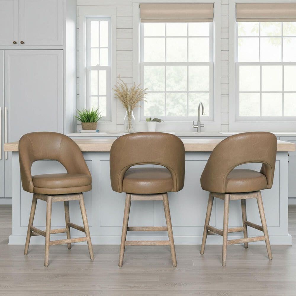 Blue River Adrian Swivel Counter Height in Gray, , large