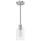 Hunter Lochmeade 1-Light Mini Pendant in Brushed Nickel, , large
