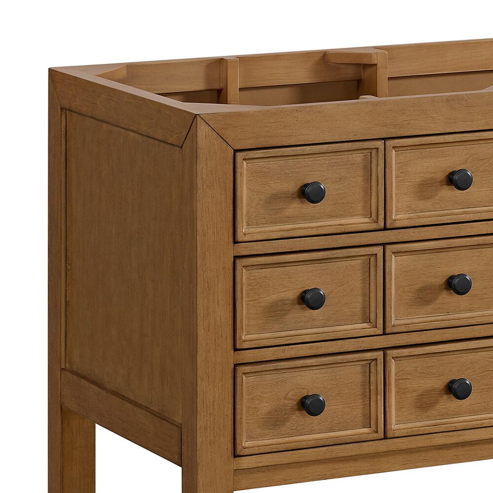 James Martin Malibu 60&quot; Single Bathroom Vanity Cabinet in Amber Birch, , large