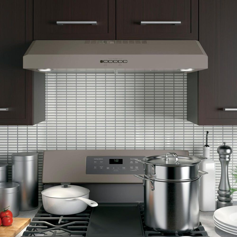 GE Appliances 30&quot; Under Cabinet Hood in Slate, , large