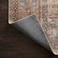 Loloi Loren LQ-15 7"6" x 9"6" Terracotta and Sky Area Rug, , large