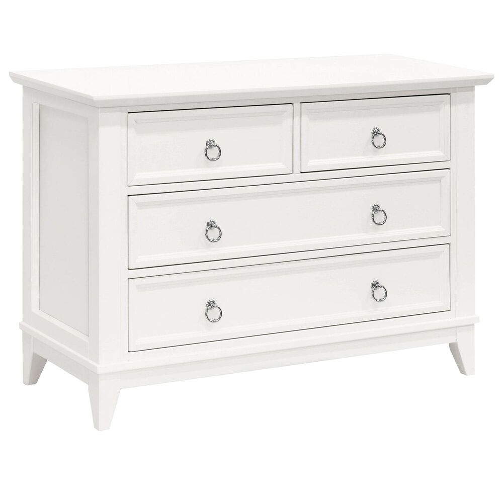 New Haus Emma Regency 4-Drawer Dresser in Warm White, , large