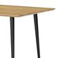 Ashley Gretlynn Rectangular Dining Table in Light Natural and Matte Black - Table Only, , large