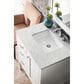 James Martin Addison 30" Single Bathroom Vanity in Glossy White with 3 cm Eternal Jasmine Pearl Quartz Top and Rectangular Sink, , large