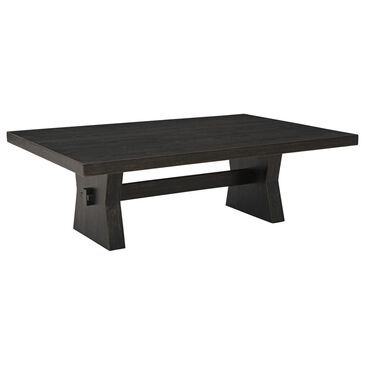 Ashley Galliden Rectangular Coffee Table in Aged Black, , large