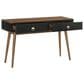 Armen Living Amigo Console Table in Black and Walnut, , large
