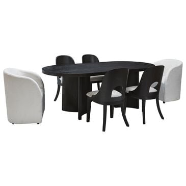 Millenium Rowanbeck 7-Piece Dining Set in Black, , large